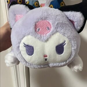 Cute Plush Toy with Purple and Black Accents lovely toys